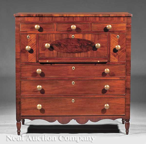 An American Federal Mahogany