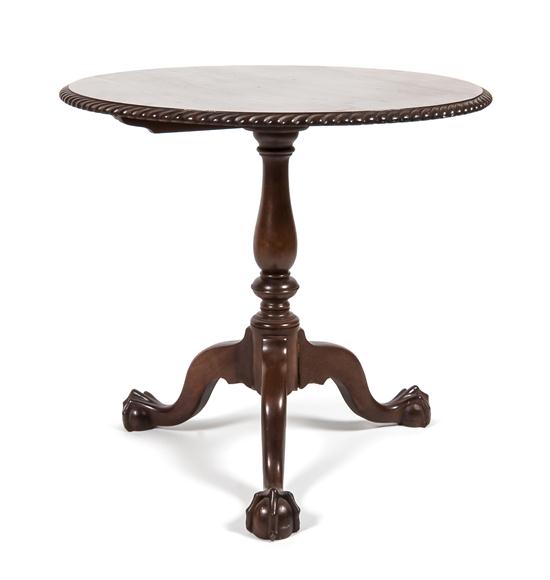An American Flame Mahogany Tilt-top