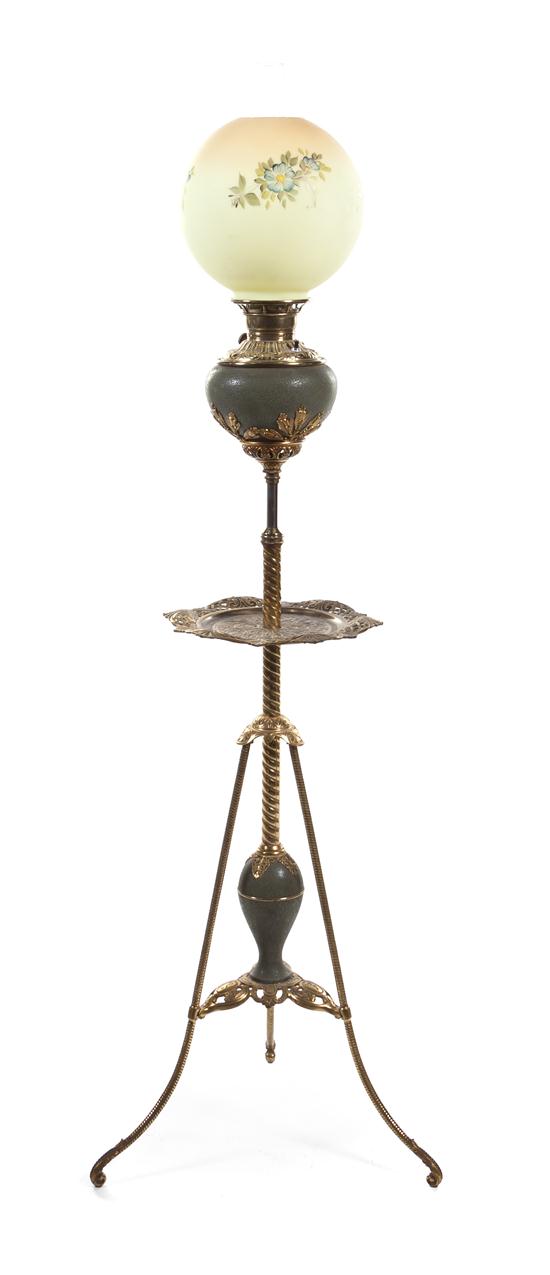 An American Fluid Floor Lamp