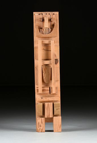 AN AMERICAN FOLK ART ASSEMBLAGE,
