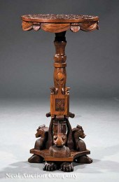 An American Folk Art Carved Wa