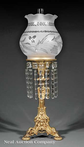 An American Gilt Brass and Bronze