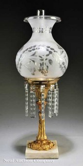 An American Gilt Bronze Solar