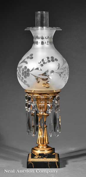 An American Gilt Lacquered Brass