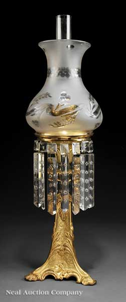 An American Gilt Lacquered Solar