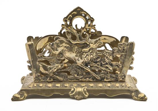 An American Gilt Metal Letter