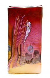 An American Glass Vase James N
