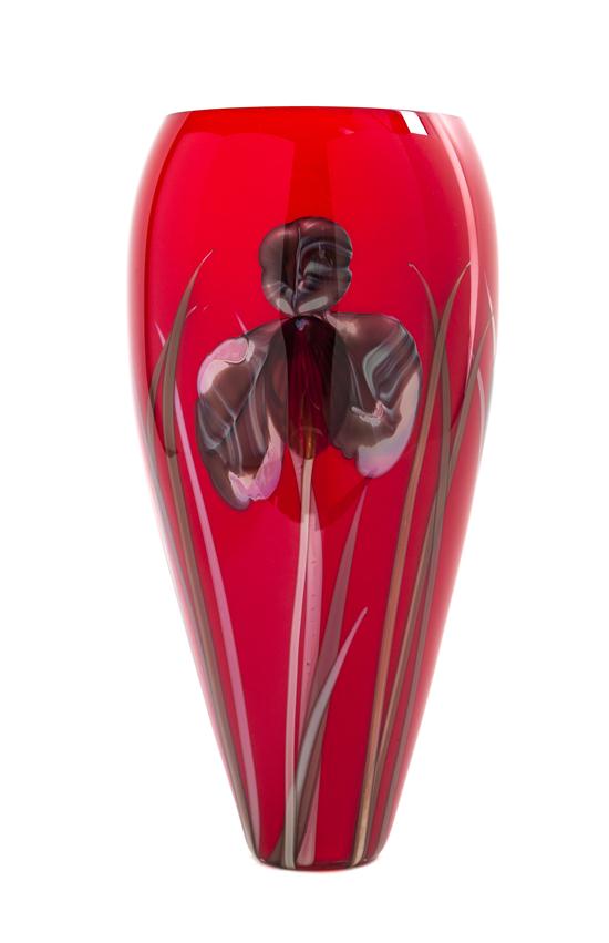 An American Glass Vase Richard
