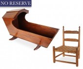 AN AMERICAN HOODED MAHOGANY RO