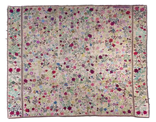 *An American Hooked Rug having
