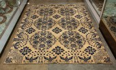 AN AMERICAN JACQUARD COVERLET: