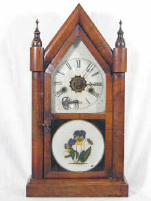 An American late 19th c. mantel