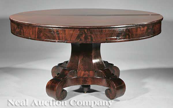 An American Late Classical Mahogany