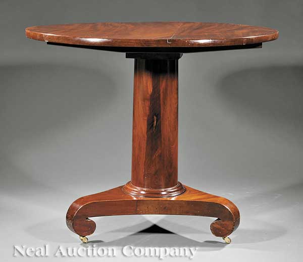 An American Late Classical Mahogany