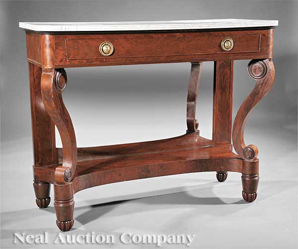 An American Late Classical Mahogany