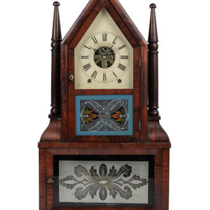 An American Mahogany and Reverse