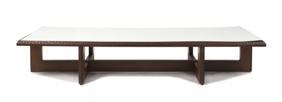 An American Mahogany Low Table
