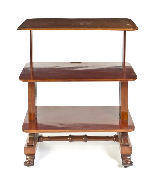 An American Mahogany Occasional