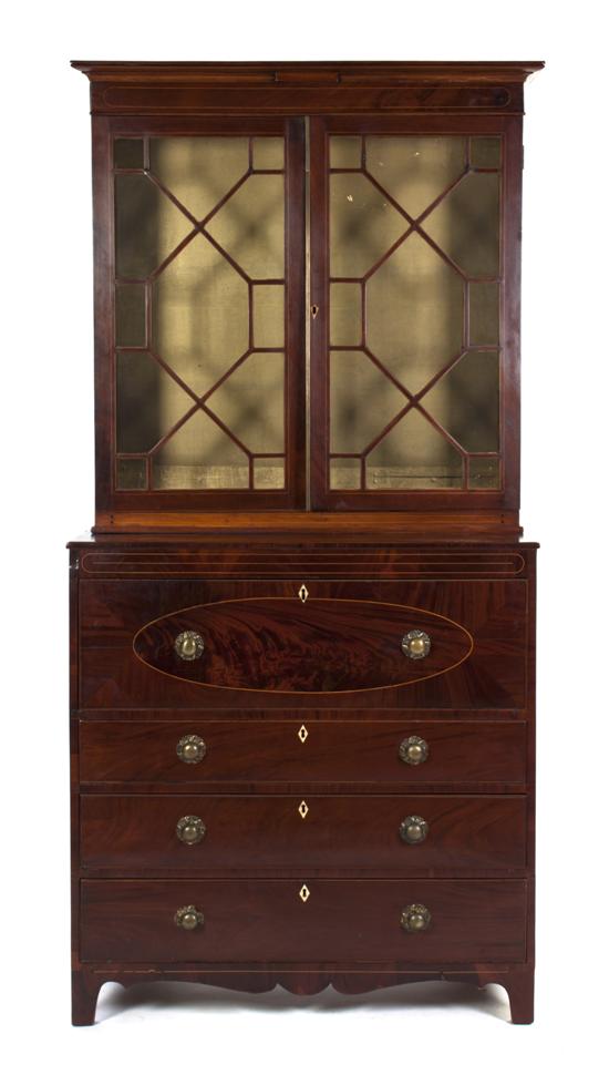 An American Mahogany Secretary