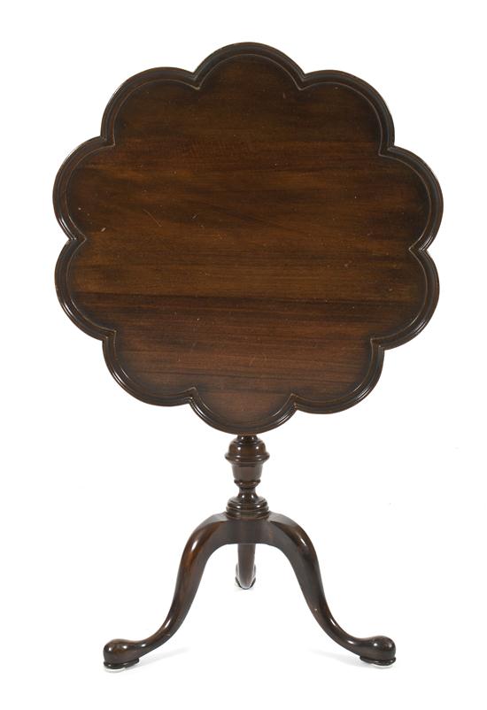 An American Mahogany Tilt-Top Tea