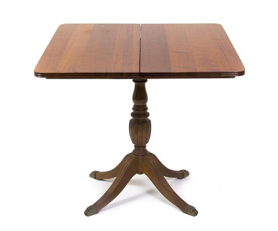An American Maple Games Table