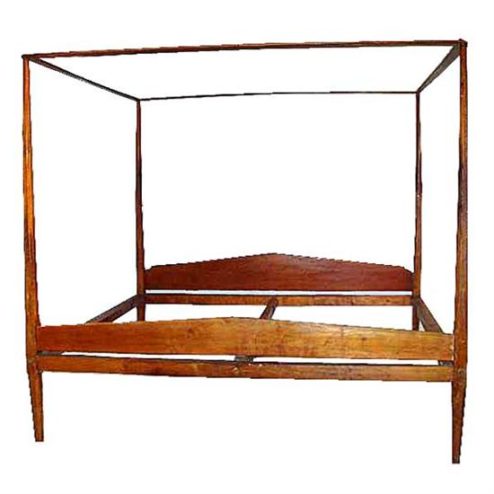 An American Maple Tester Bed 18th