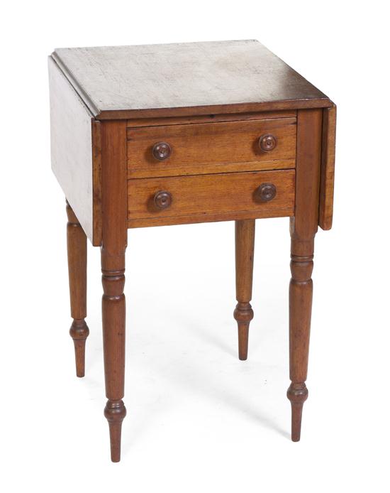 An American Maple Work Table having
