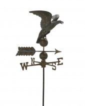 AN AMERICAN MOLDED COPPER EAGL