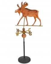 AN AMERICAN MOLDED COPPER MOOS