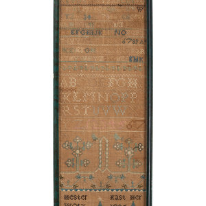An American Needlework Alphabet