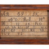 An American Needlework Alphabe