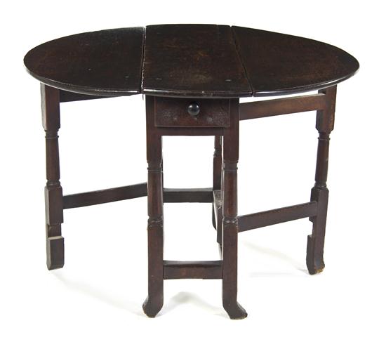 An American Oak Drop-Leaf