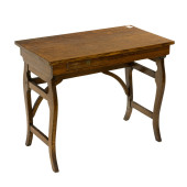 AN AMERICAN OAK WORK TABLE BY
