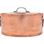 An American Oval Copper Brazie