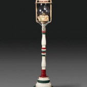 An American Painted Wood and M