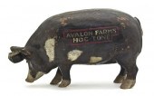 An American Papier Mache Hog A