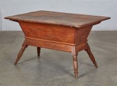 AN AMERICAN PINE LIDDED DOUGH