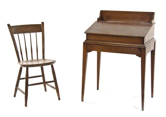 * An American Pine Student's Desk