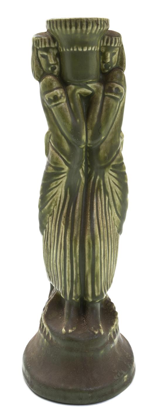 An American Pottery Figural