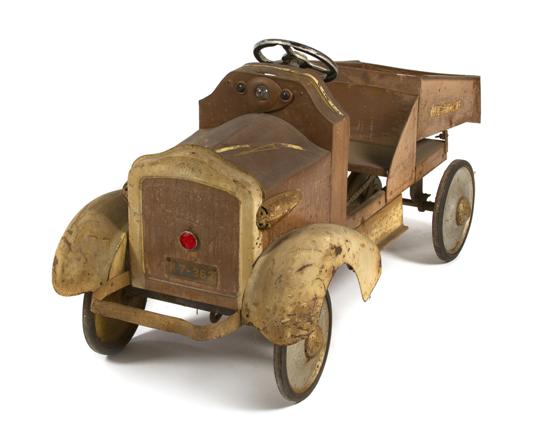An American Pressed Metal Pedal Car