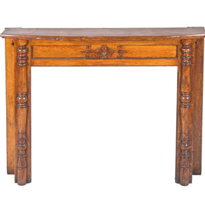 An American Quarter Sawn Oak