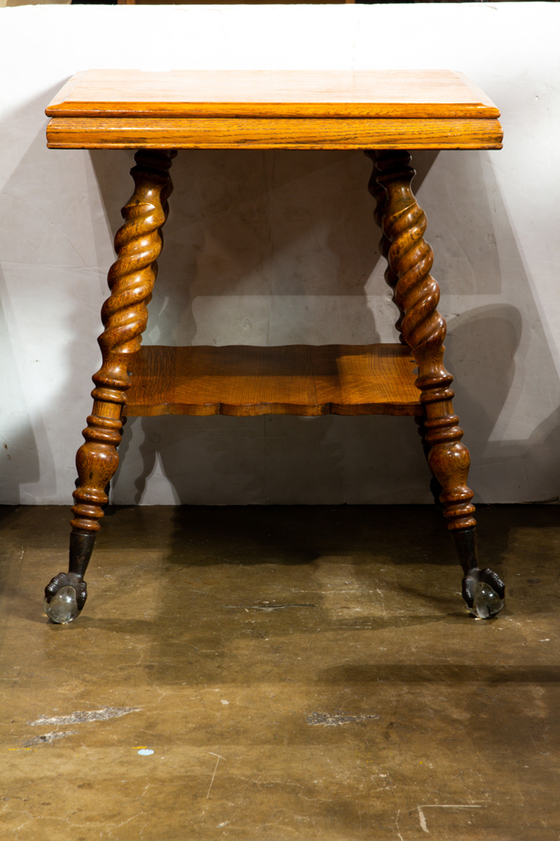 AN AMERICAN QUARTERSAWN OAK