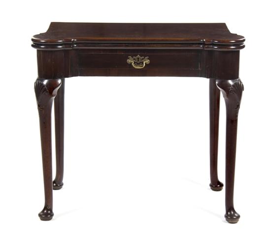 An American Queen Anne Mahogany