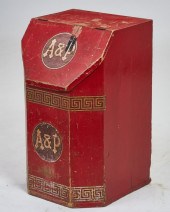 AN AMERICAN RED PAINTED A&P CO