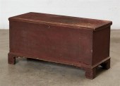 AN AMERICAN RED PAINTED BLANKE