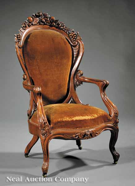 An American Rococo Carved and