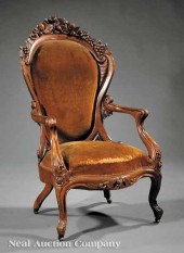 An American Rococo Carved and