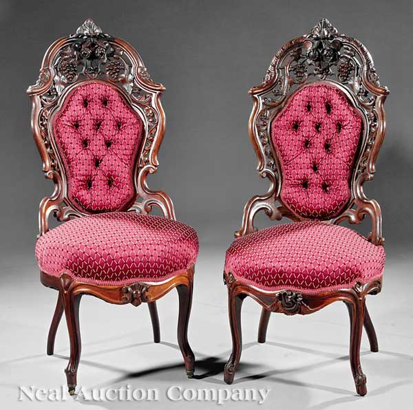 An American Rococo Carved and