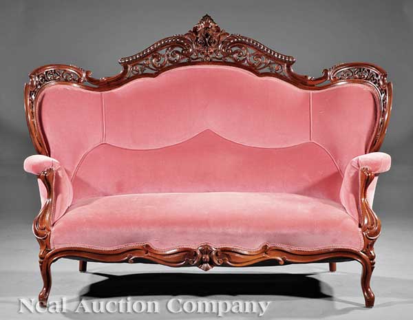 An American Rococo Carved and