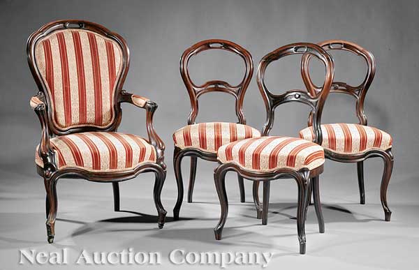 An American Rococo Carved